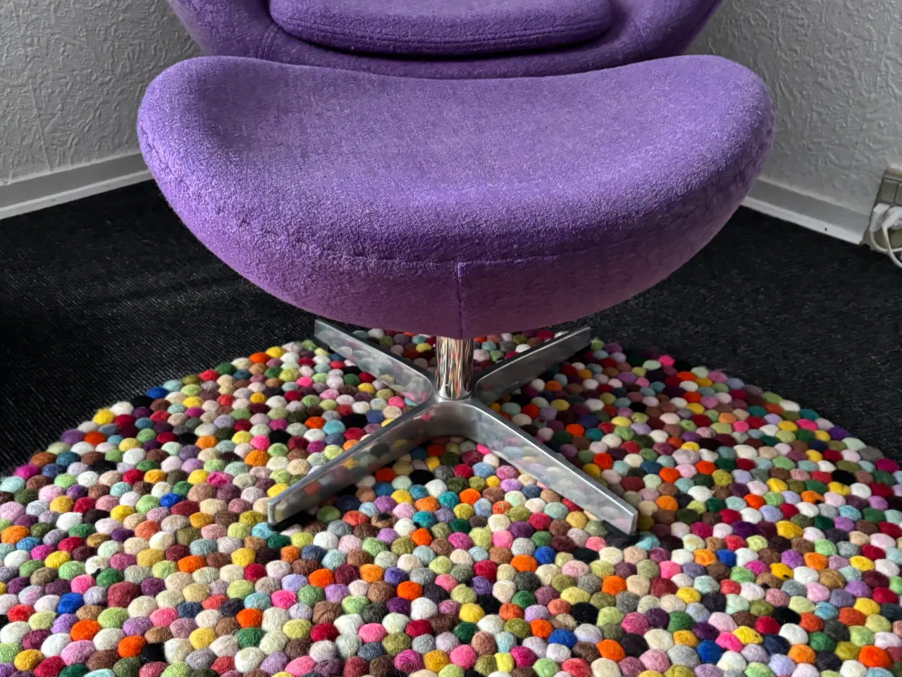 Billede 1 - Stol og skammel