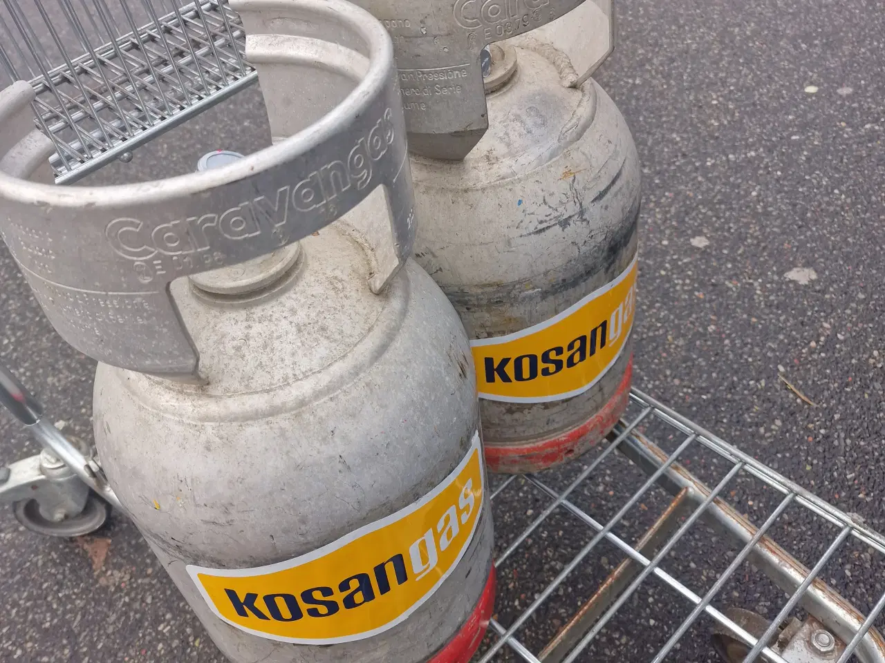 Billede 1 - Gasflaske fyldt med gas 