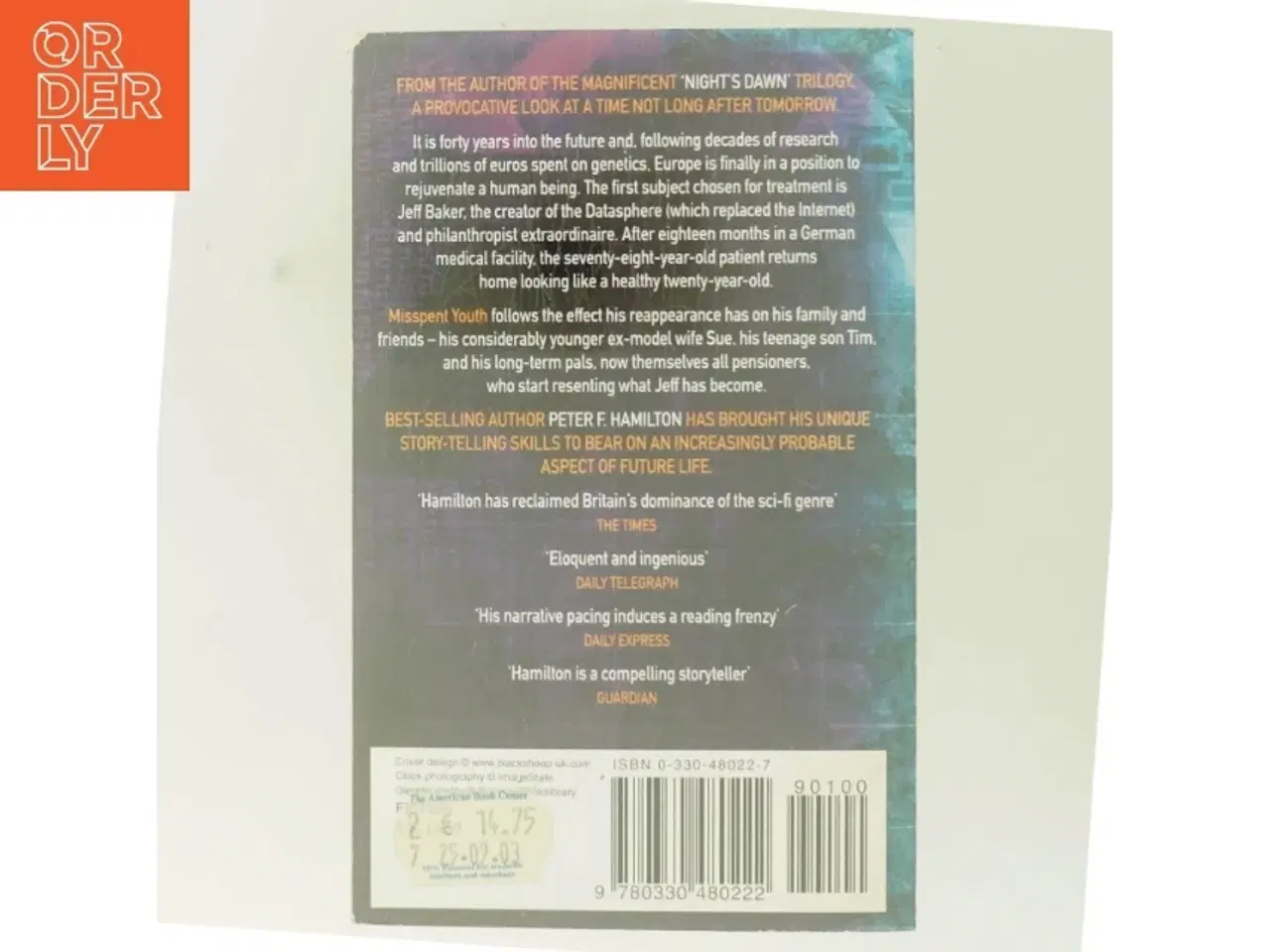 Billede 3 - Misspent youth af Peter F. Hamilton (Bog)
