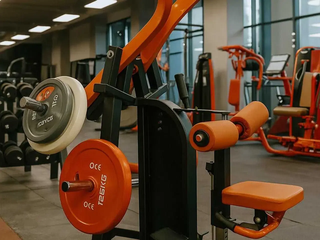 Billede 1 - Plate Loaded Back Machine 