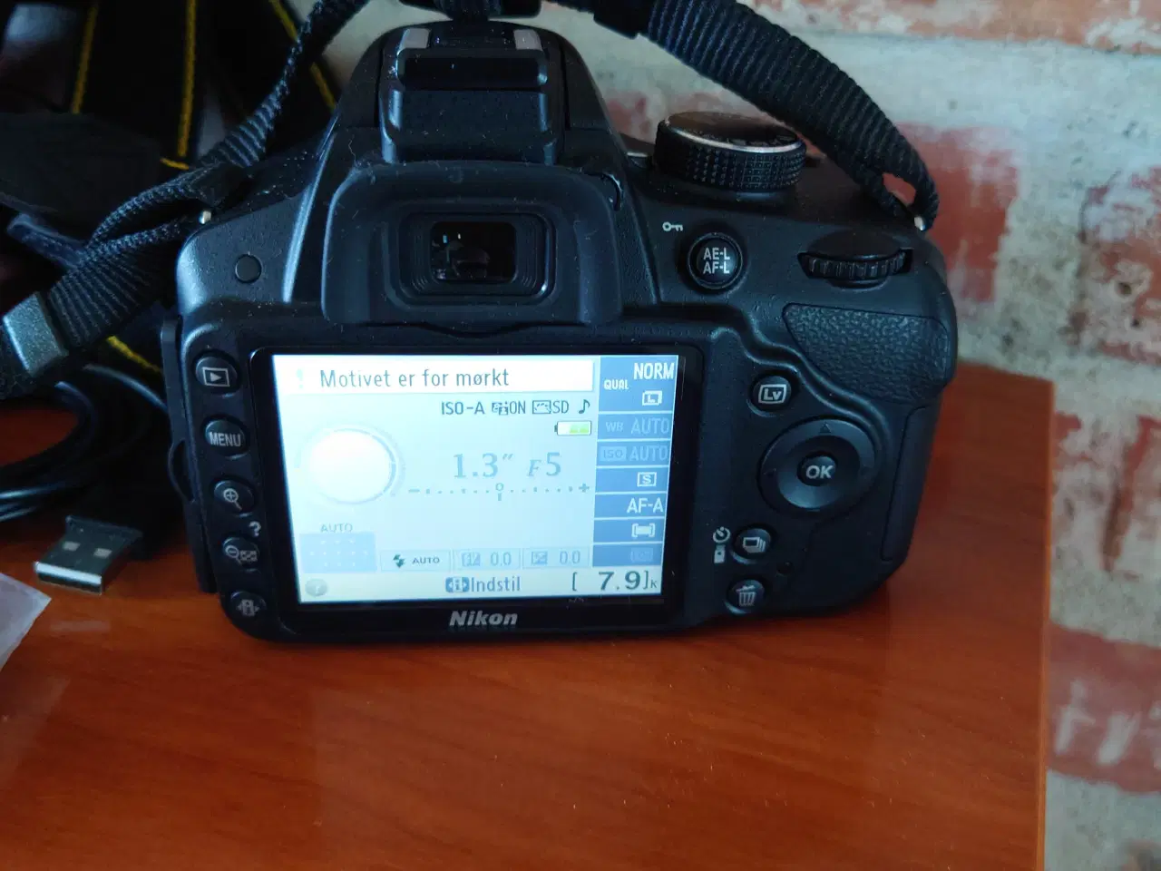 Billede 5 - Nikon D3200 24mp, 64gb ram, 18-55mm VR objektiv