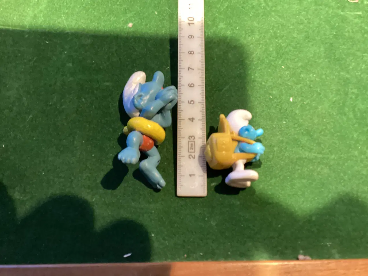 Billede 13 - Smølfer- bamse samt 6 små smølfefigurer