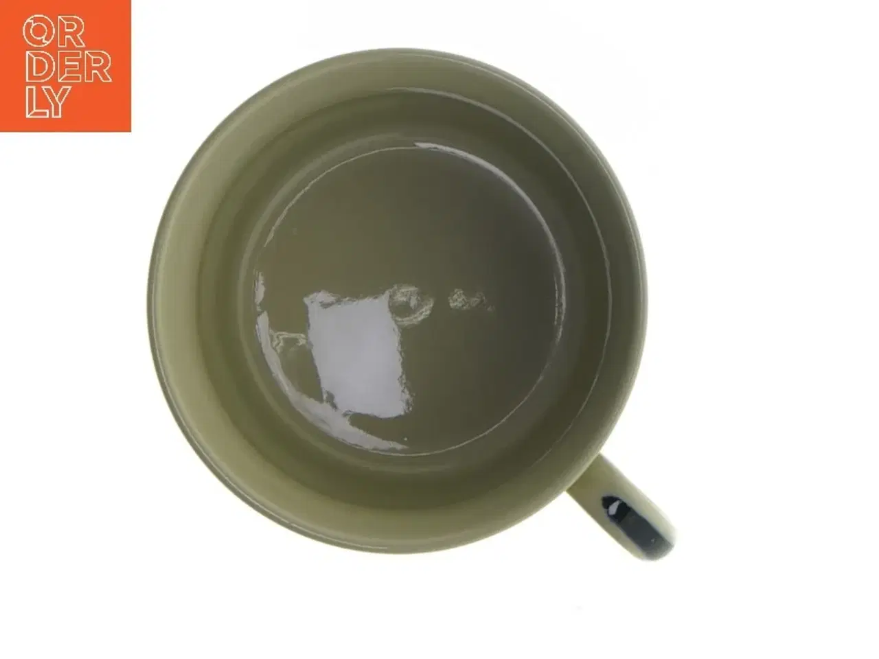 Billede 4 - Keramikkrus med underkop fra Rrstrand (str. Ø. 8,5 cm. 5 styk)