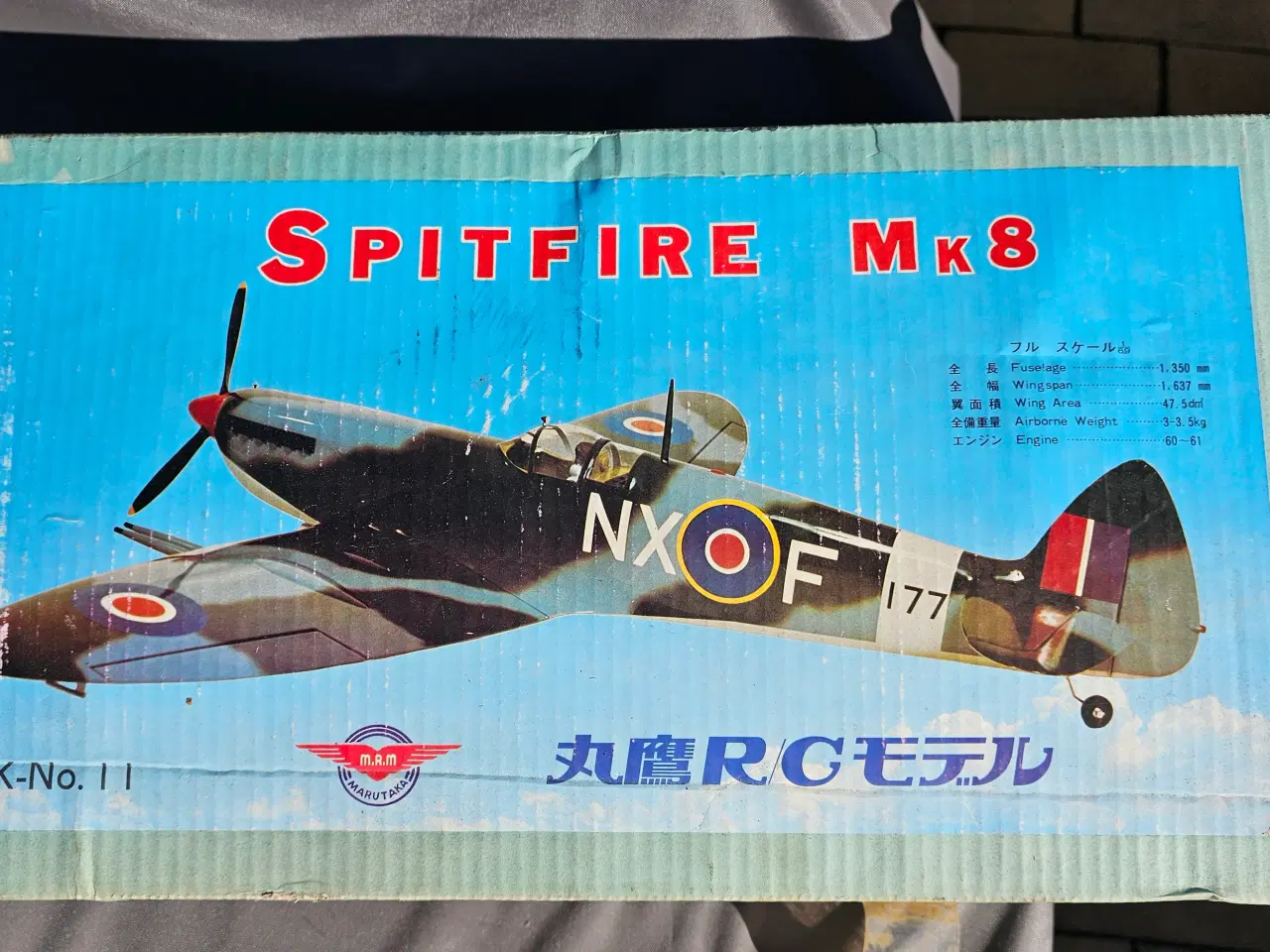 Billede 2 - Spitfire Mk8 Scale Radio Control byggesæt