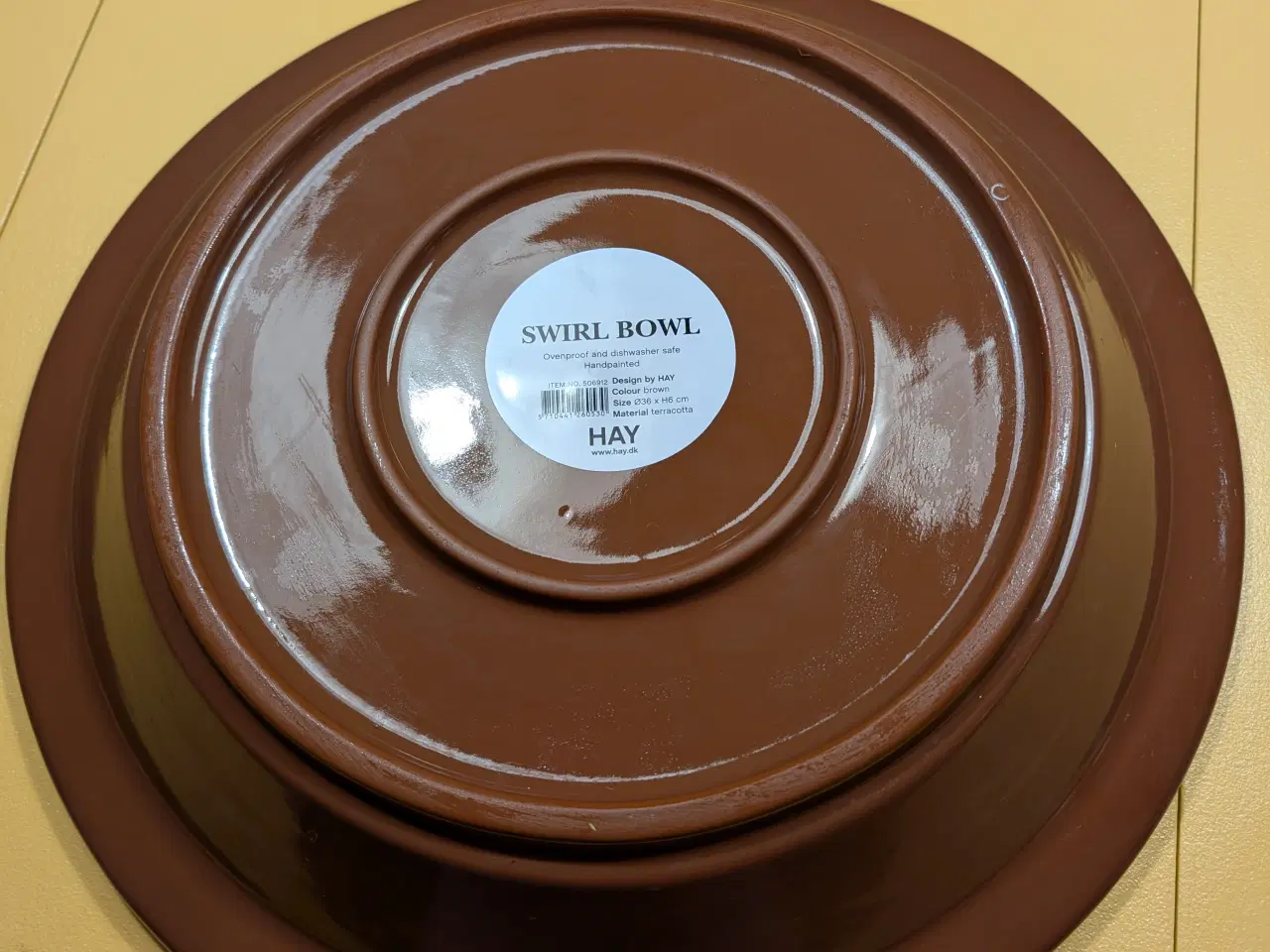 Billede 3 - Hay Swirl Bowl, brun - item nr. 506912