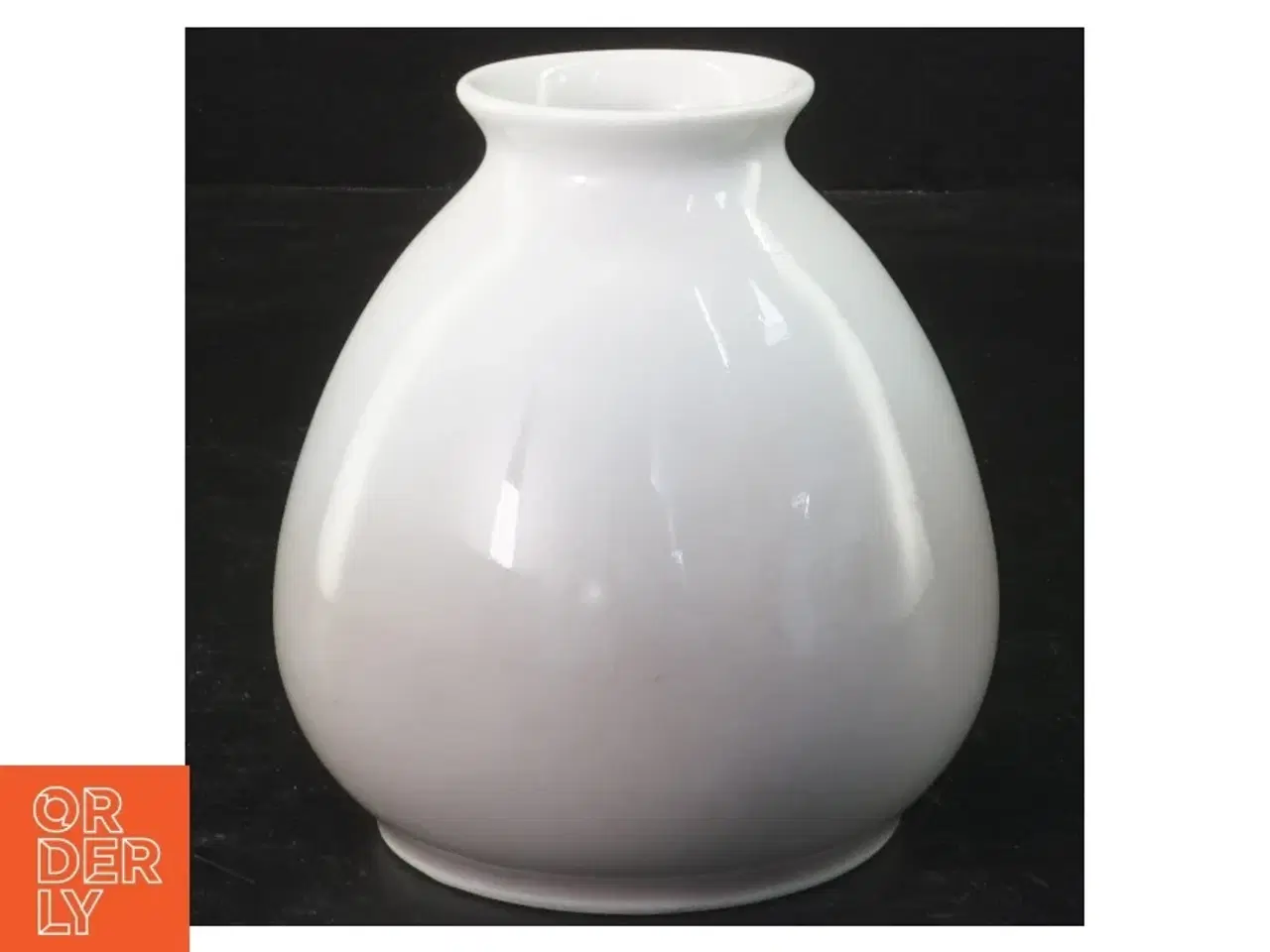 Billede 3 - Dahl Jensen vase med blomstermotiv (str. 11,5 cm)
