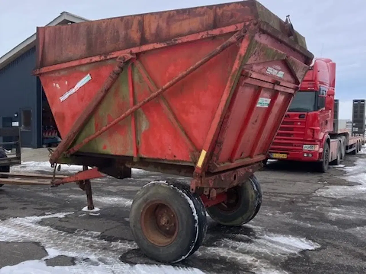 Billede 2 - 7 ton Spragelse højtipvogn