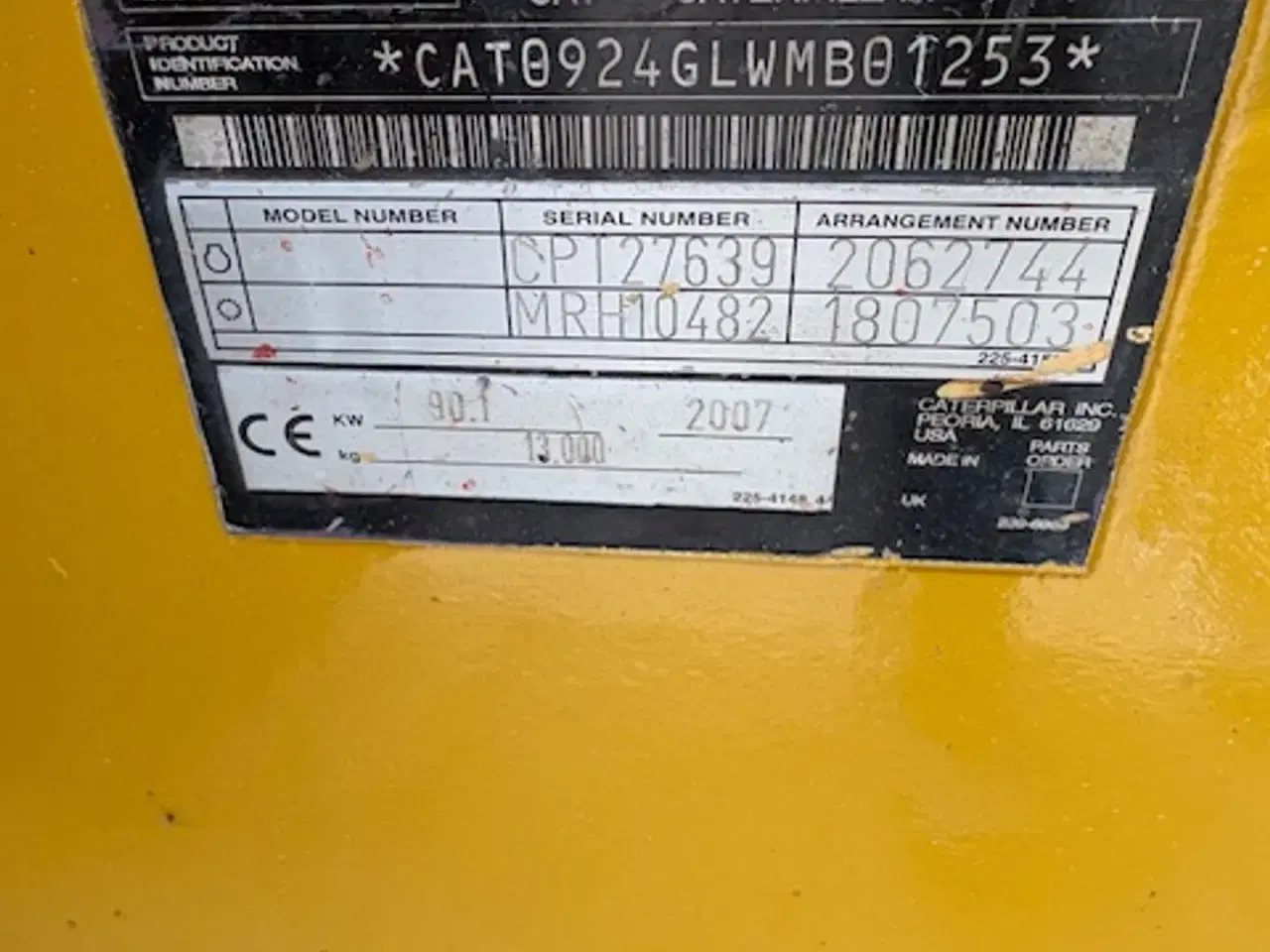 Billede 12 - CAT 924 G VOLVO BM SKIFT, GODE DÆK