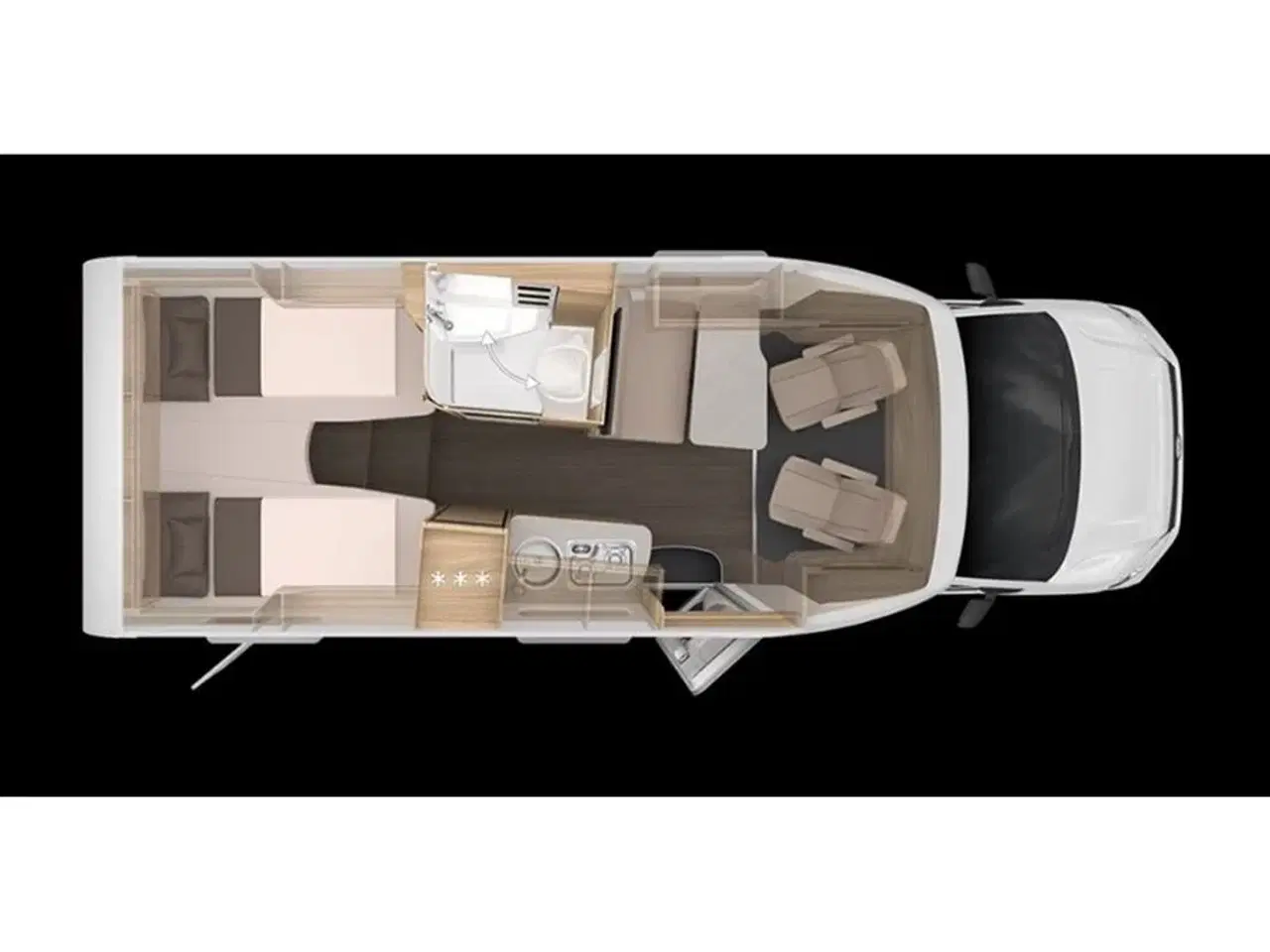 Billede 4 - 2023 - Knaus Van Ti Plus 650 MEG "VW" Platinum Selection Knaus Van Ti Plus 650 MEG VW Platinum Selection 2023 - Se den nu hos Camping-Specialisten.dk