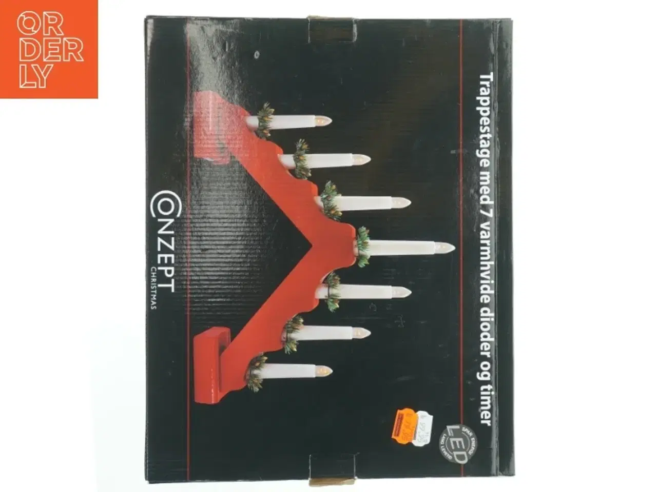 Billede 2 - Trappe julelysestage fra Conzept (str. 41x32,5 cm)