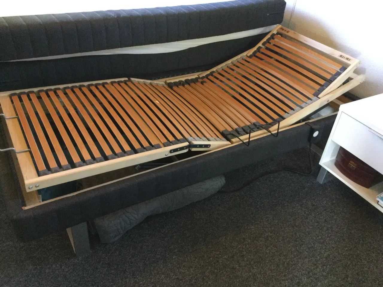 Billede 2 - Fin dobbelt elevationsseng i god stand 