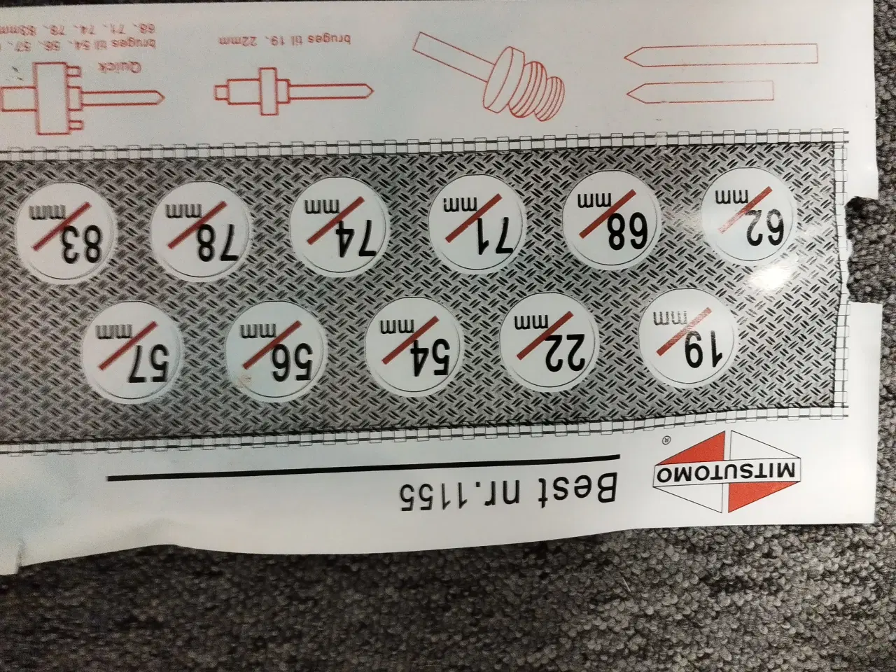 Billede 6 - Hul skære sæt 