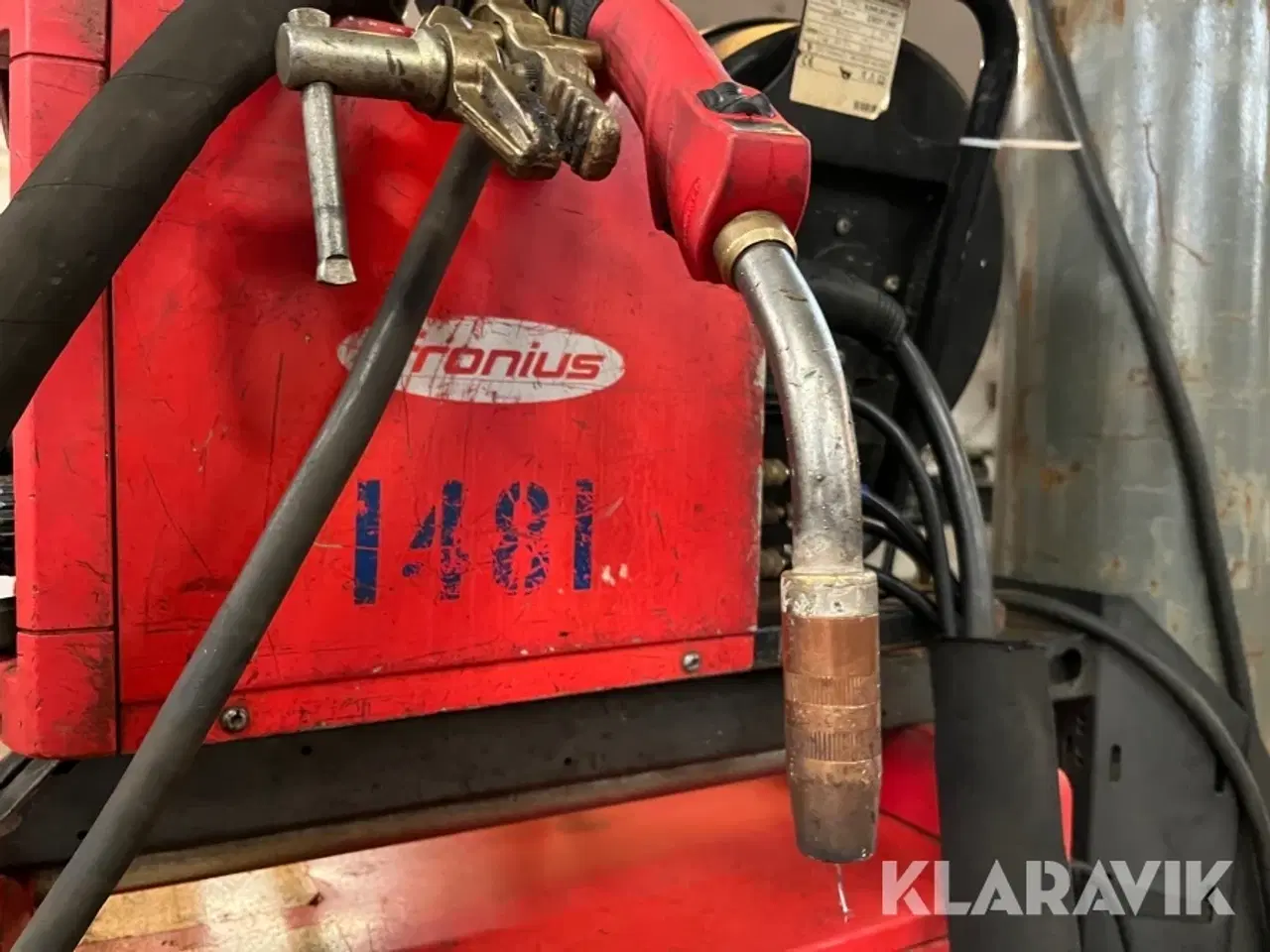 Billede 10 - Svejser Fronius Transpuls Synergic 4000 vandkølet