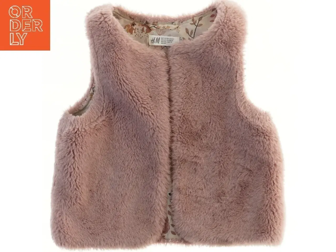 Billede 1 - Plys vest fra H&M (str. 128)