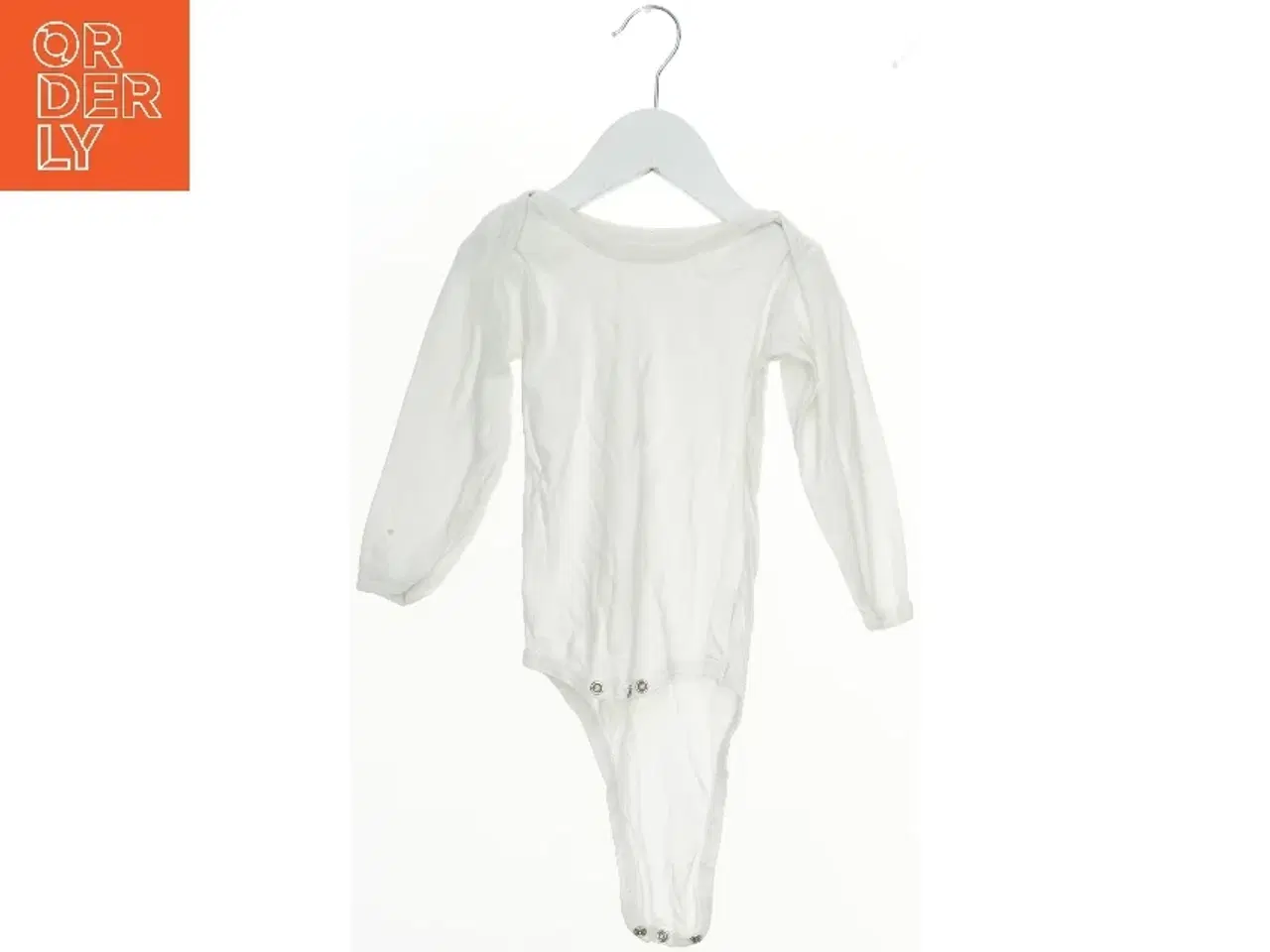 Billede 1 - Hvid bodystocking med lange ærmer fra Mm (str. 86)