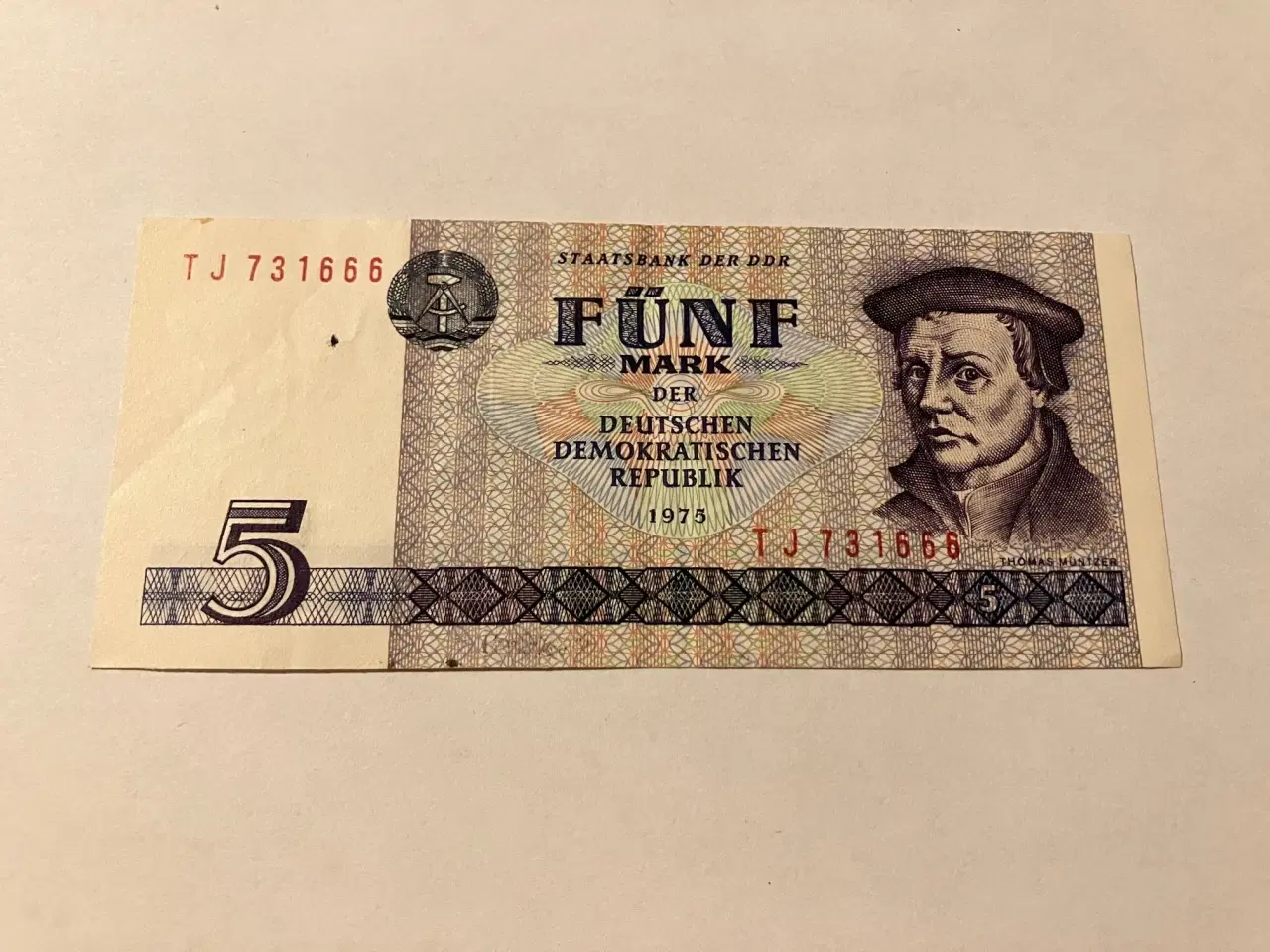 Billede 1 - 5 DDR Mark 1975 Germany