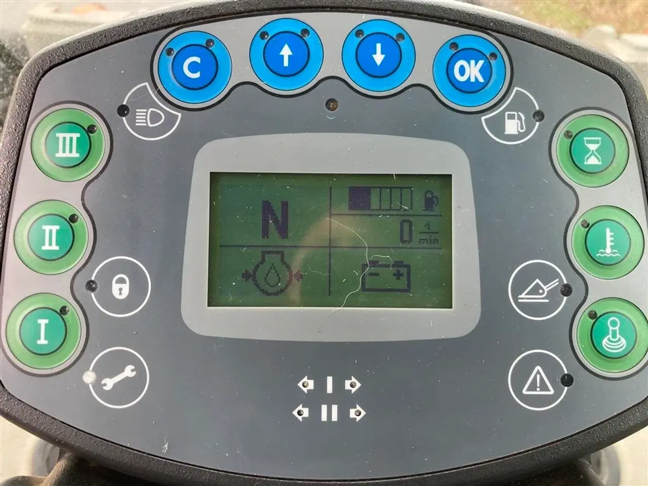 Billede 13 - Atlas 105E Weycor Hutigkobling på hydraulikudtag Centralsmøring