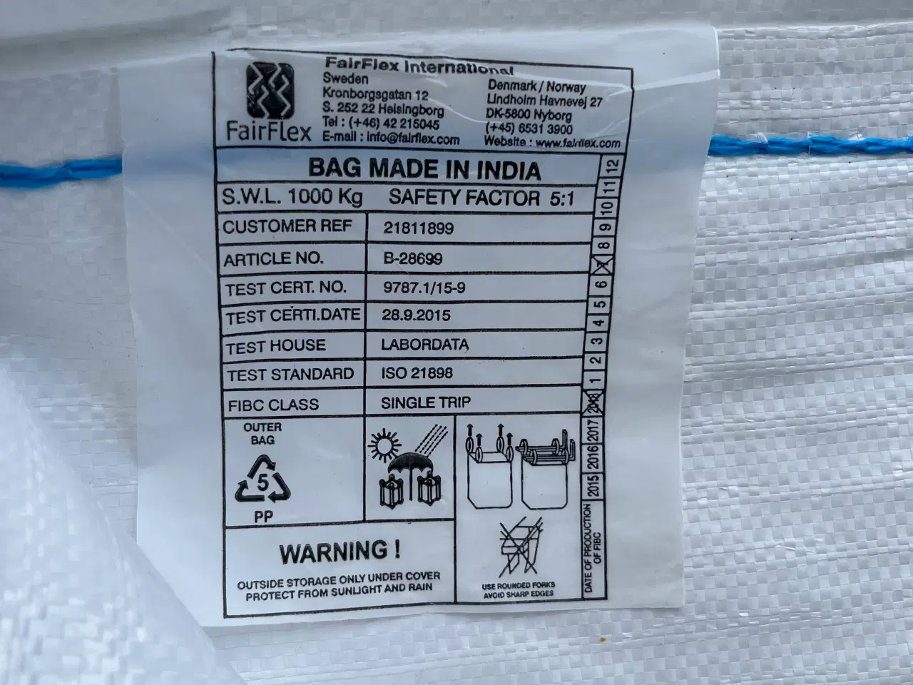 Billede 3 - Big Bag 1 Tons 