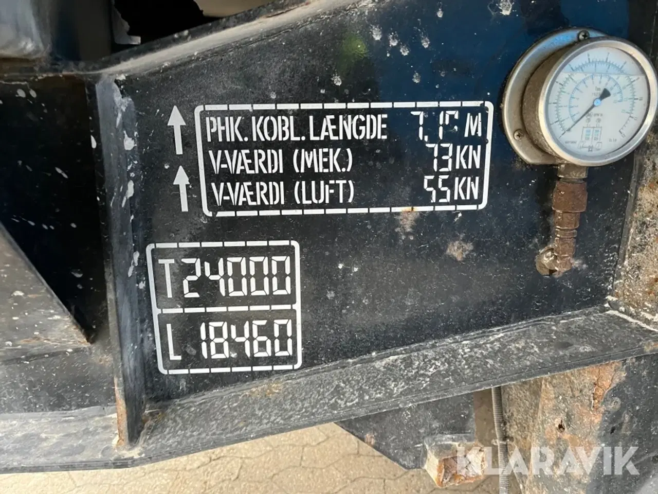 Billede 8 - 3 akslet tipkærre Kel-Berg T790K 4550