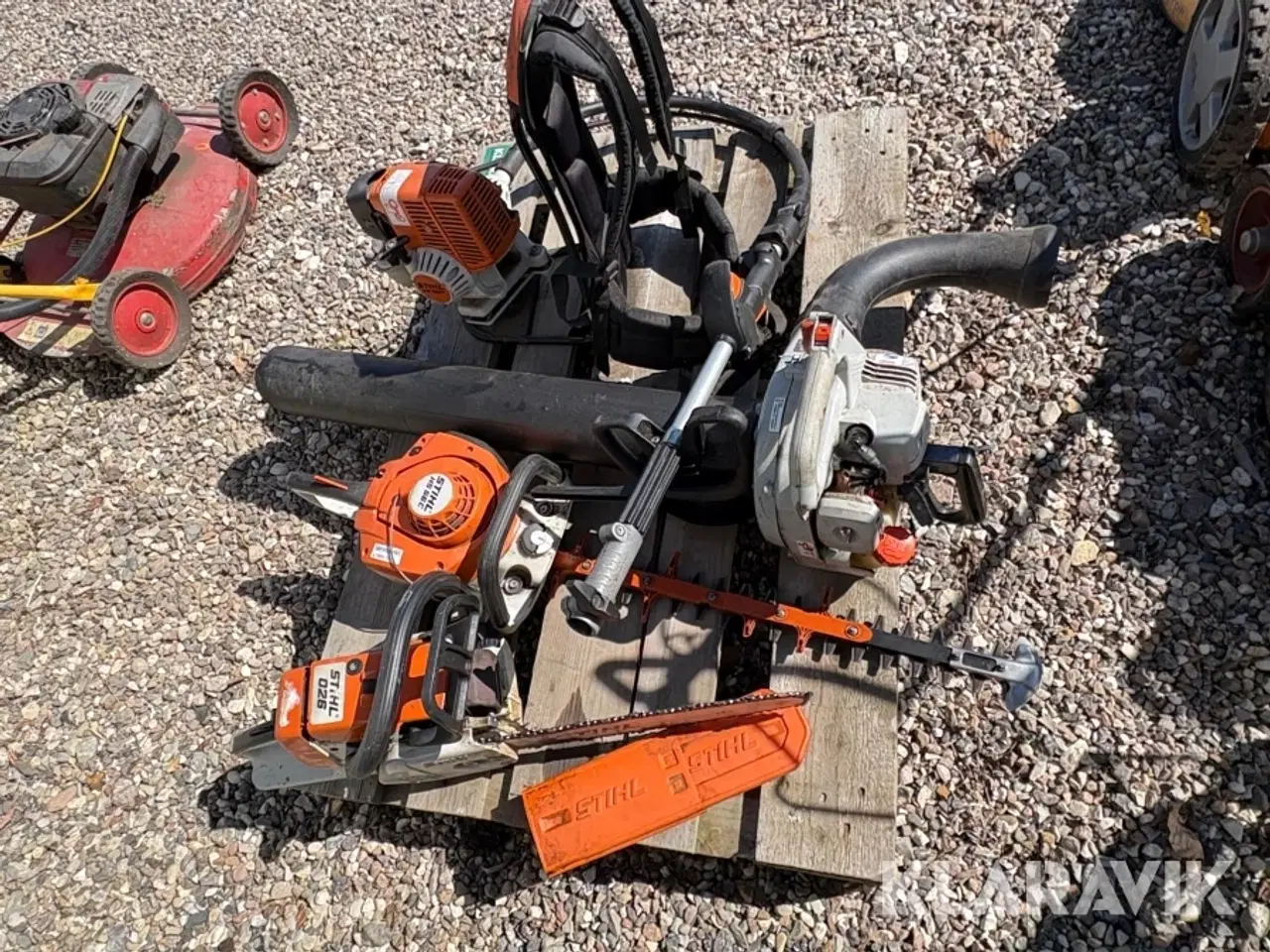 Billede 4 - Havemaskine lot Stihl, Shred Fr130T, Hs56C, 026