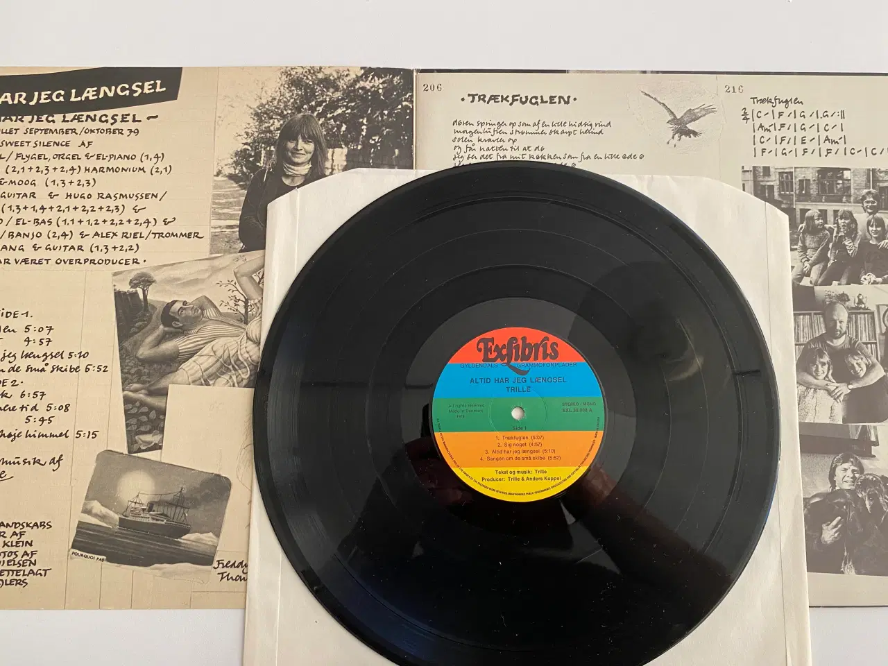 Billede 3 - LP. Trille ‎– Altid Har Jeg Længsel