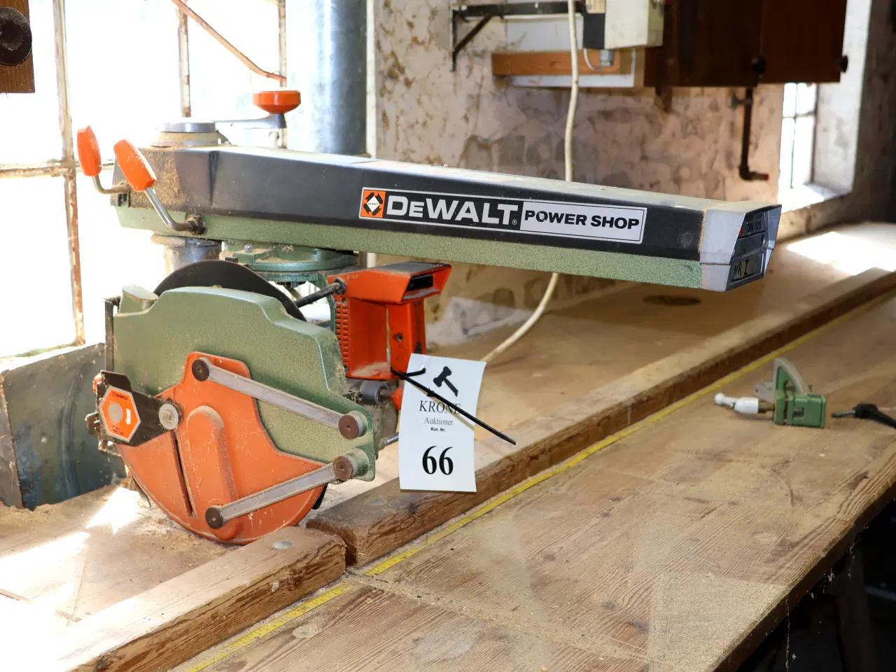 Billede 1 -  Dewalt power shop DW125 radialarm sav