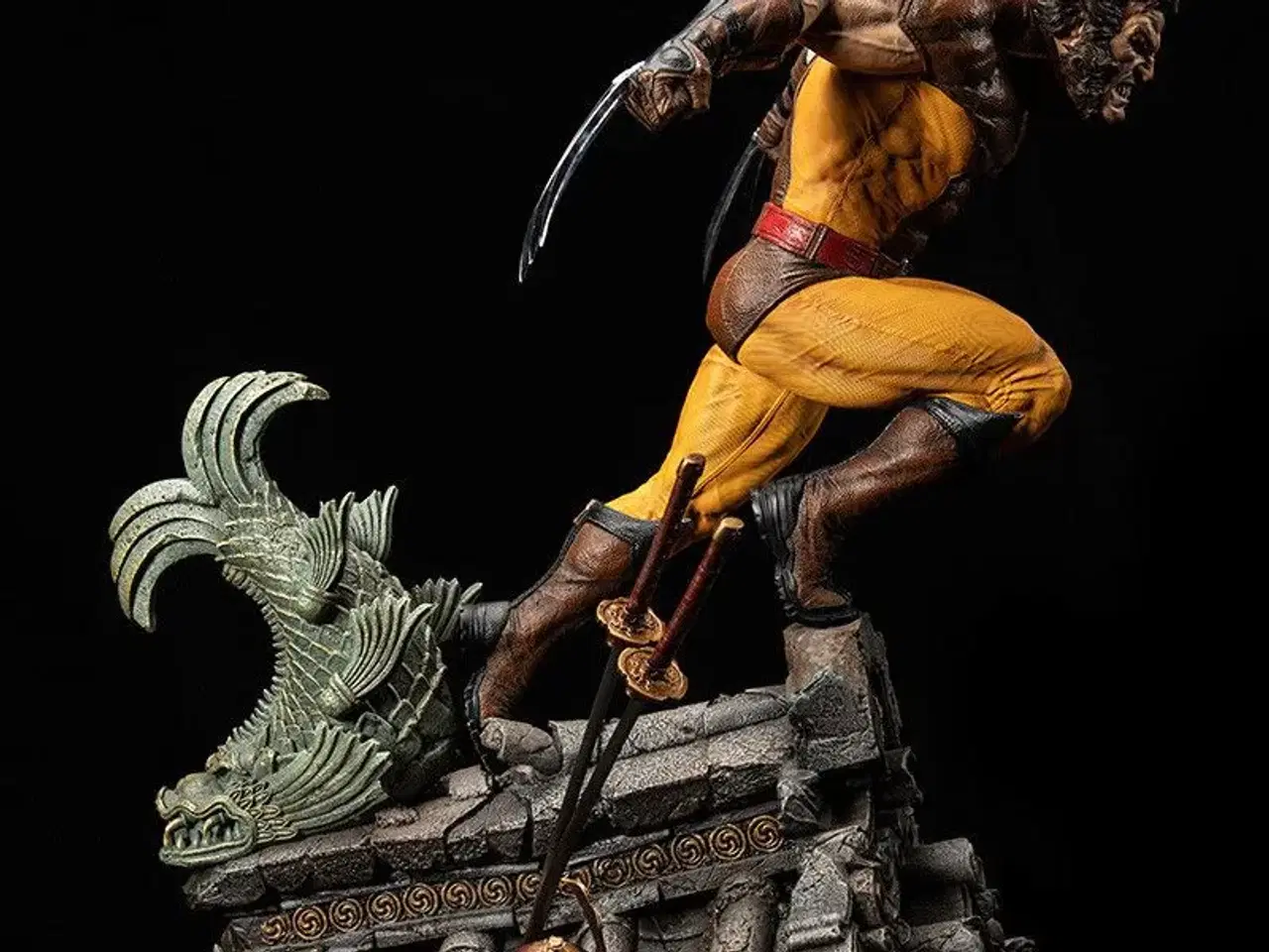Billede 11 - Wolverine (Brown) statue XM Studios