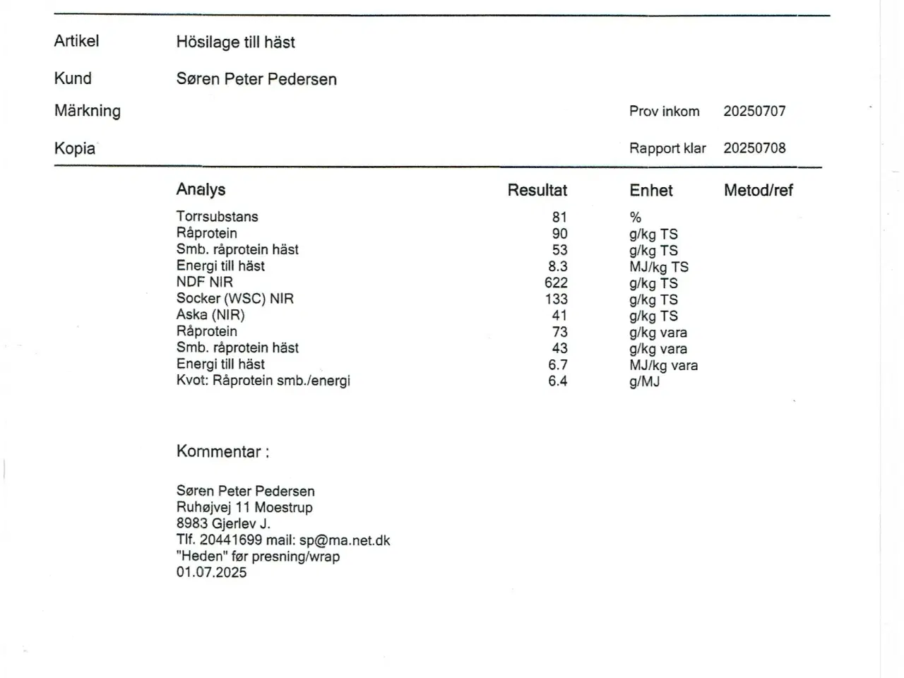 Billede 2 - Morten Koch wrap 2025 m/analyse