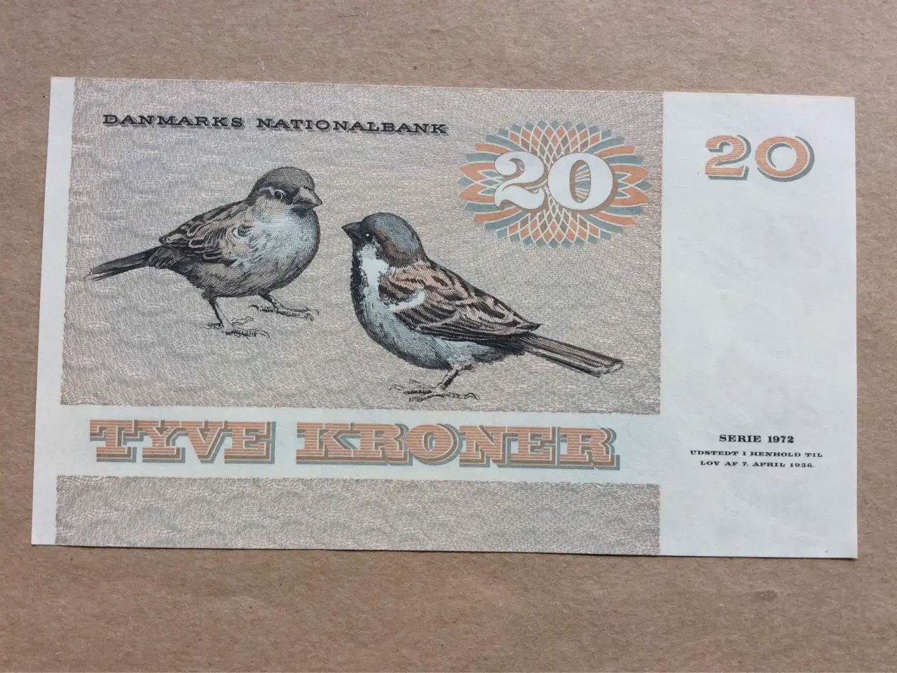 Billede 2 - 20 kr. seddel fra 1988
