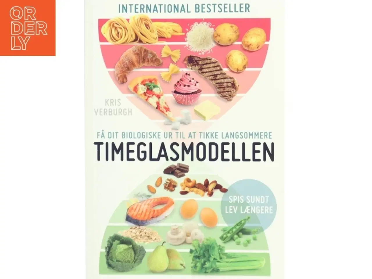 Billede 1 - Timeglasmodellen : om at tabe sig og holde sig ung længere af Kris Verburgh (Bog)