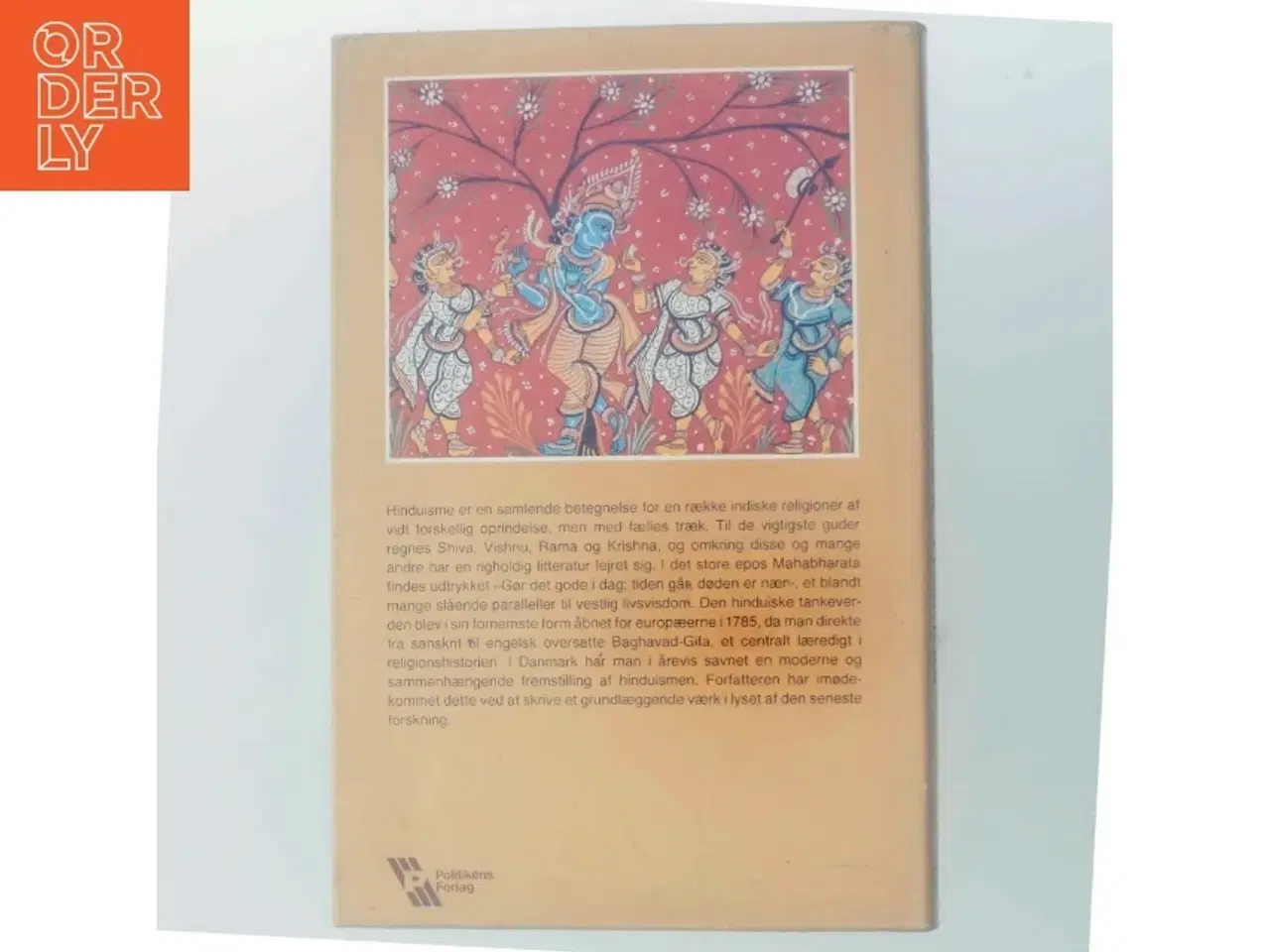Billede 3 - Indiske religioner 2 - Hinduismen af Arild Hvidtfeldt (Bog)