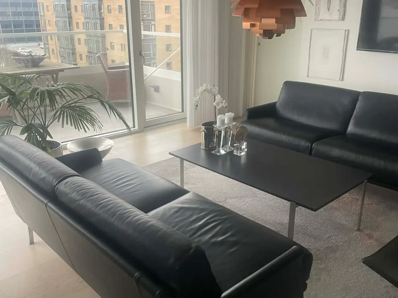 Billede 1 - 2 Moroso italienske design læder sofaer