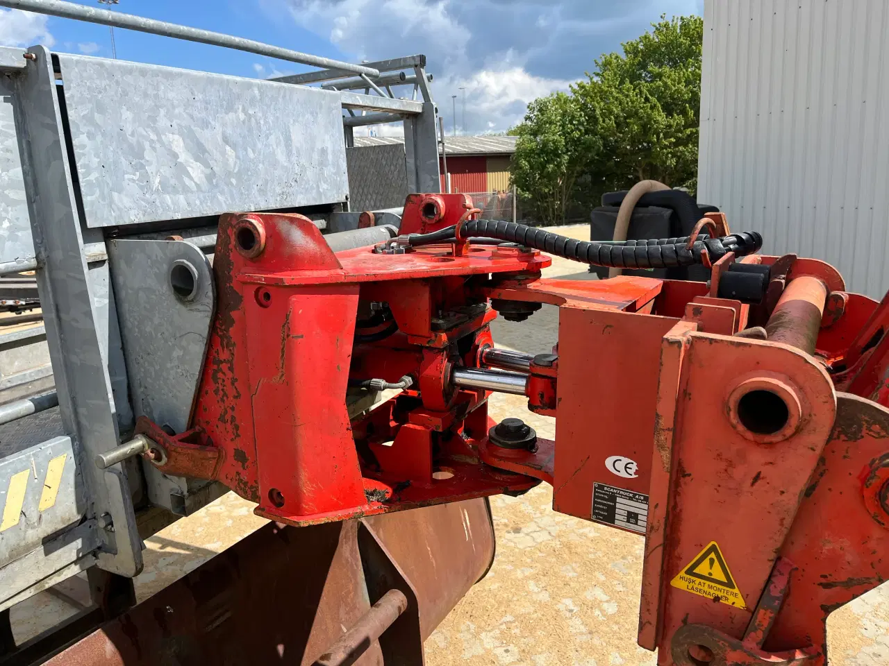 Billede 4 - Manitou med drejeled og fjernbetjening 