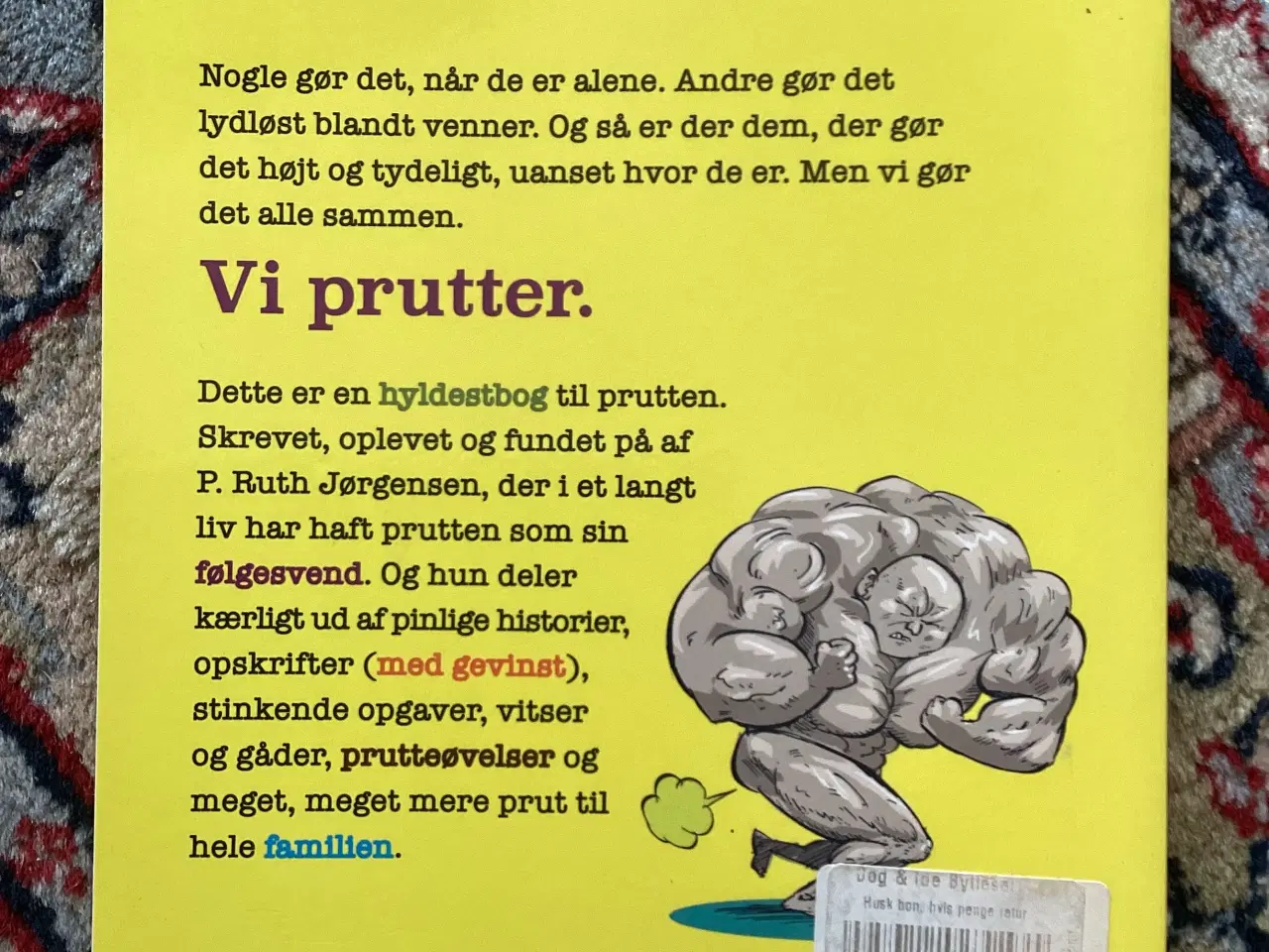 Billede 2 - Bogenom prutter- kommer hele vejen rundt om prutte