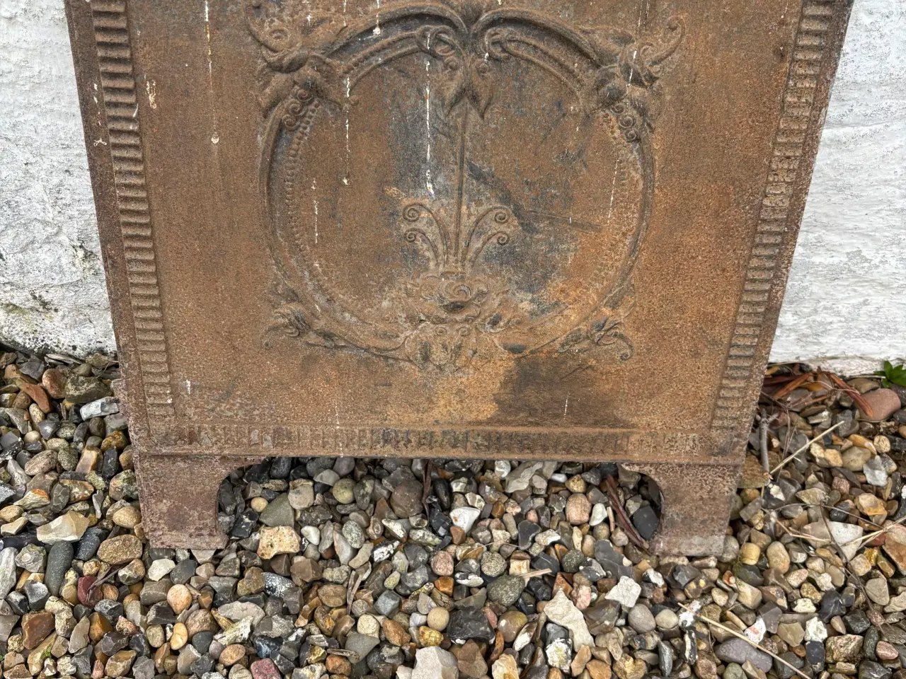 Billede 1 - Støbejernsplade