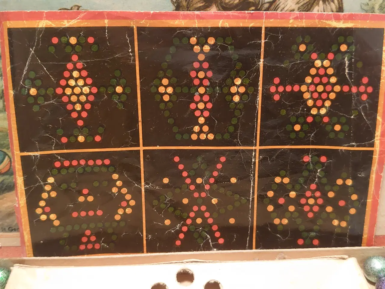 Billede 4 - Brillant-Mosaic.Mosaikleg med kugler, tysk ca 1950
