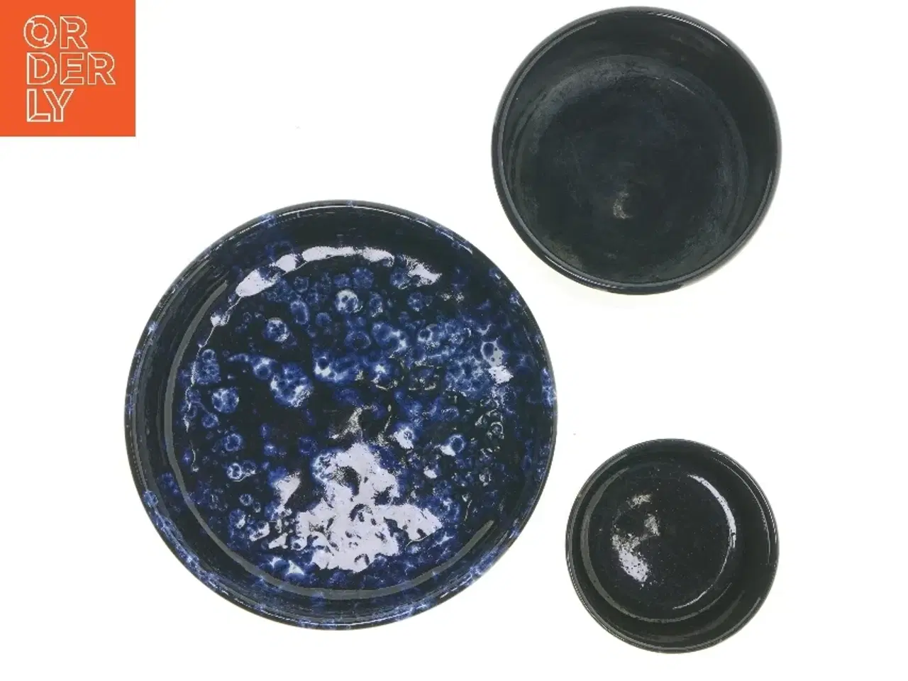 Billede 2 - Keramiske skåle sæt (str. Ø 22 & 14 & 10,5 cm)