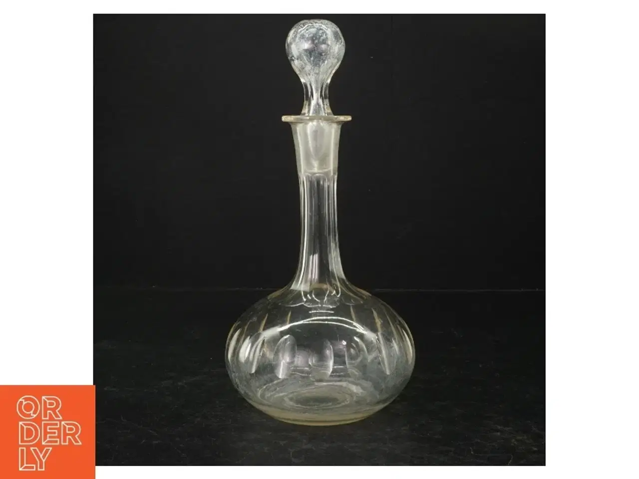 Billede 1 - Glaskaraffel med prop (str. 26 cm)