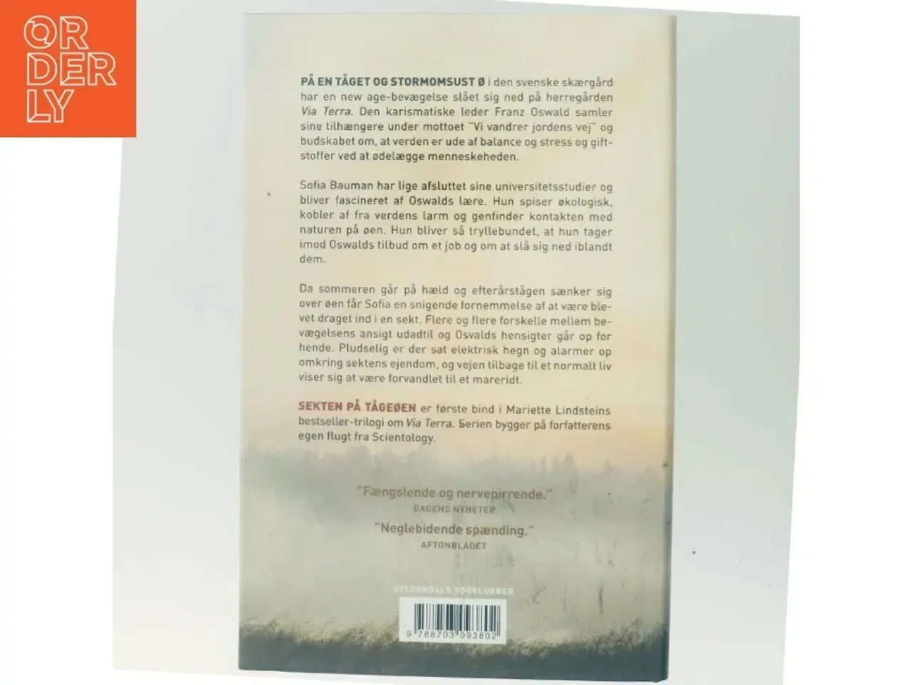 Billede 3 - Sekten på Tågeøen af Mariette Lindstein (f. 1958) (Bog)