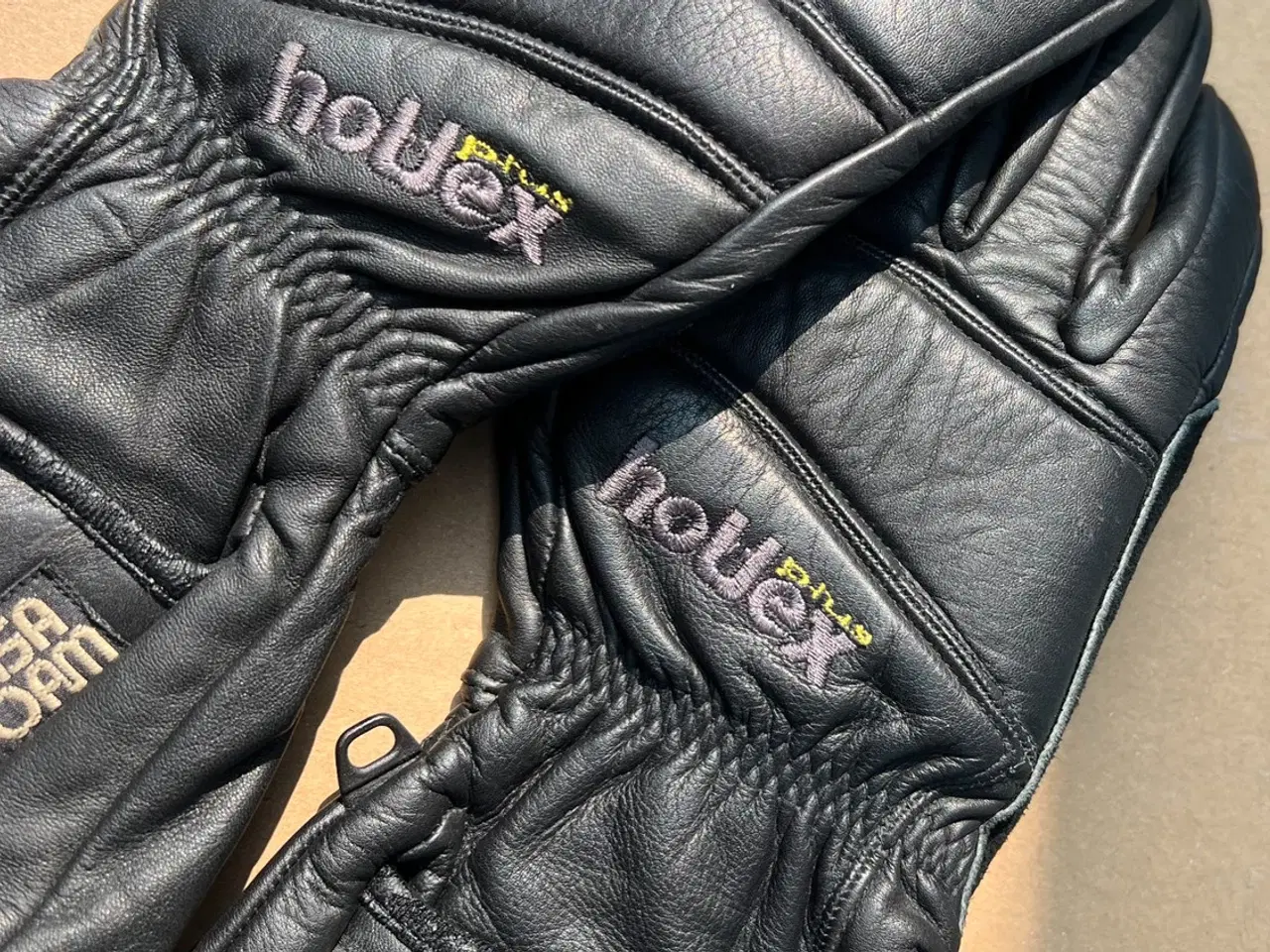 Billede 3 - ORINA-motorcykelhandsker st 9 læder med kevlar