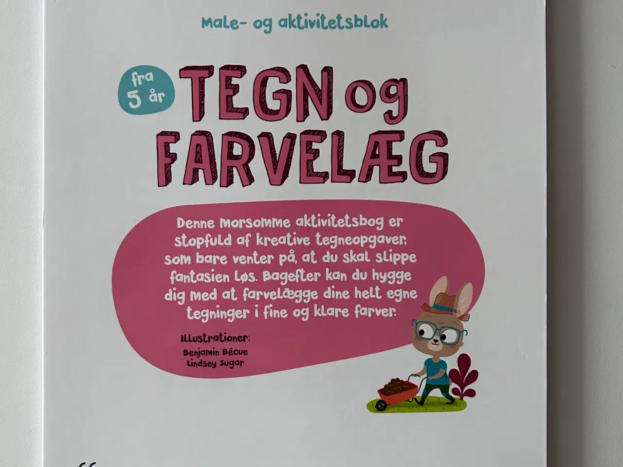 Billede 3 - Tegn og farvelæg, Male- og aktivitetsblok - NY!