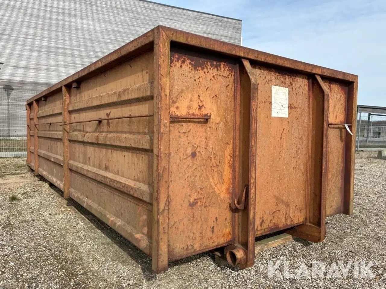 Billede 3 - Container 6 meter med forhøjet sider