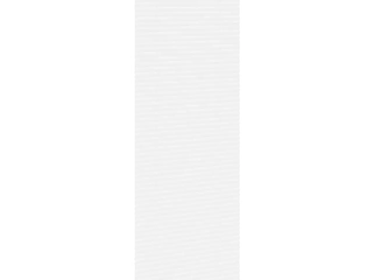 Billede 4 - Plisségardin Hvid 75x200 cm Stofbredde 74,4 cm Polyester