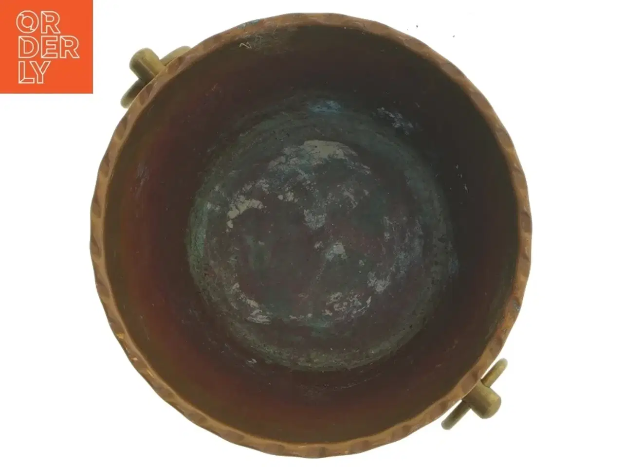 Billede 6 - Vintage kobberkar med håndtag (str. 14 x 9 cm)