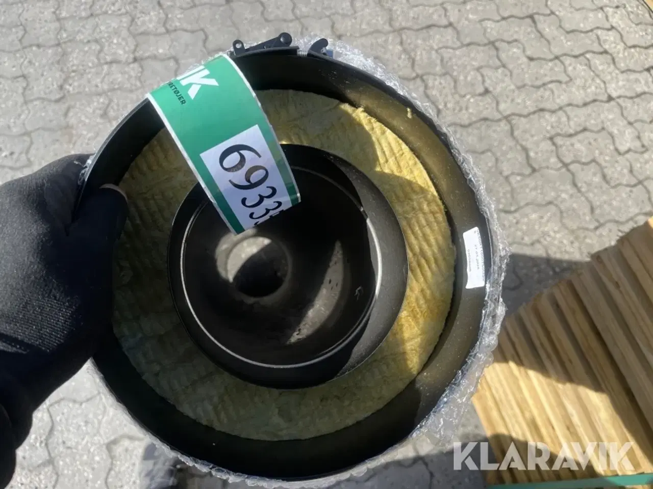 Billede 5 - Skorstens rør Aduro 1 styk isoleret