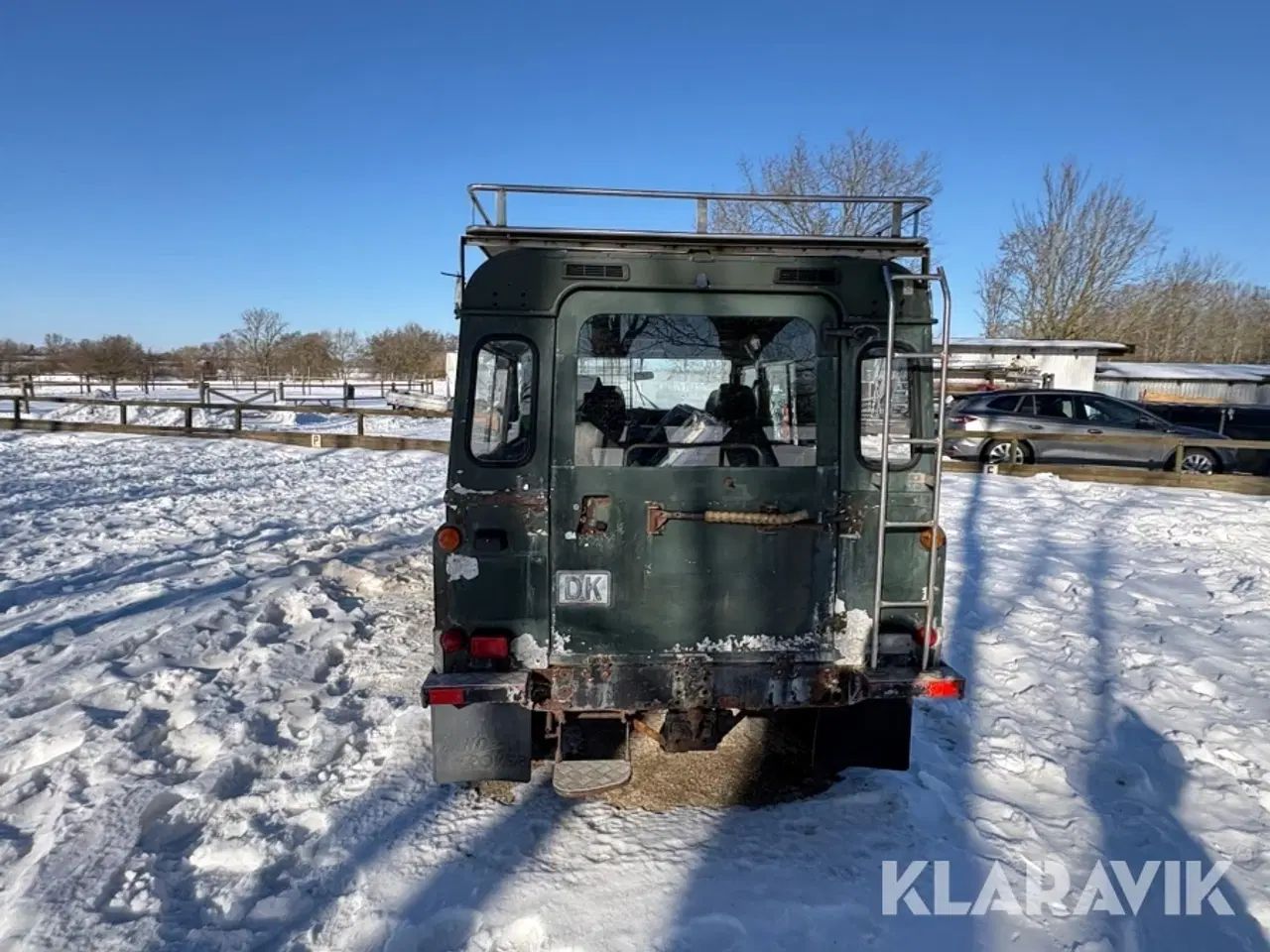 Billede 5 - Veteran varevogn Land Rover Defender 110