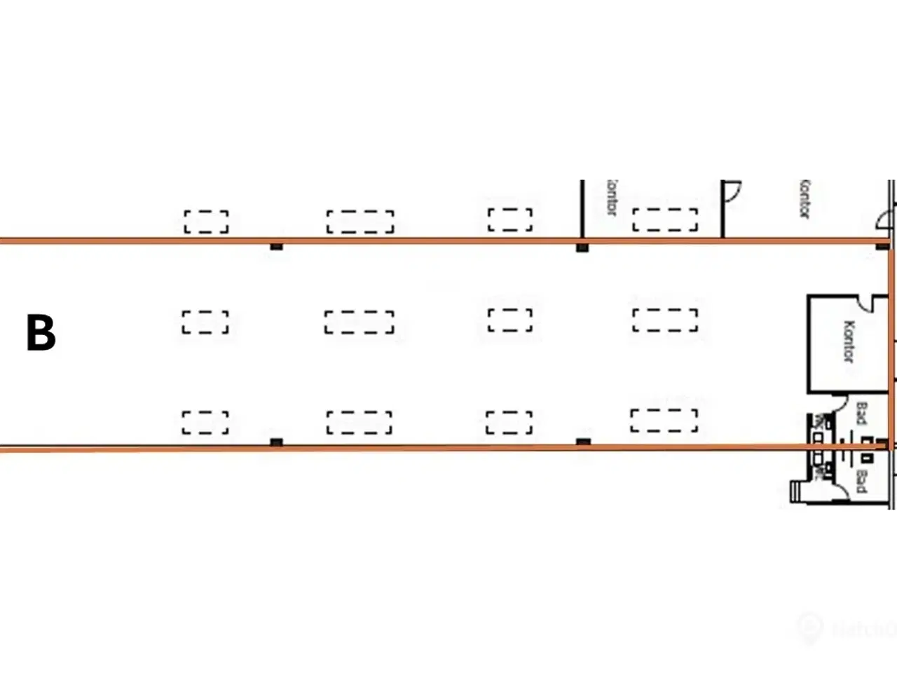 Billede 7 - Lagerlokale - oplagt til lastmile. håndværkere eller værksted