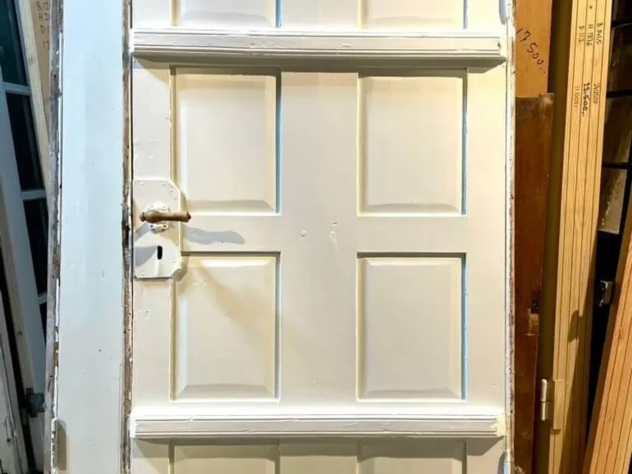 Billede 1 - Bred, sjælden dør m. unikke profiler