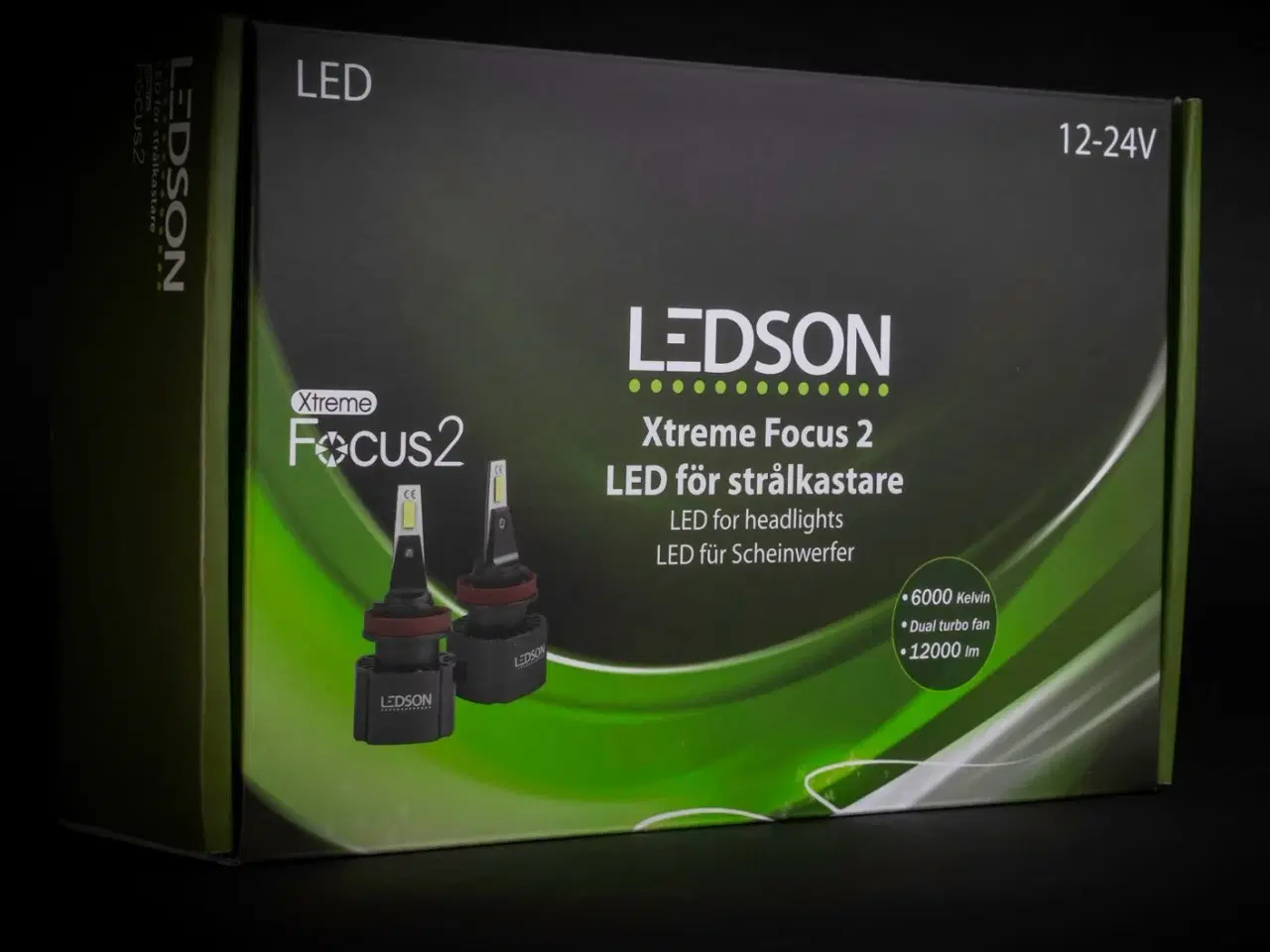 Billede 2 - LEDSON LED-forlygtepærer Xtreme Focus 2 (H8/H9/H11