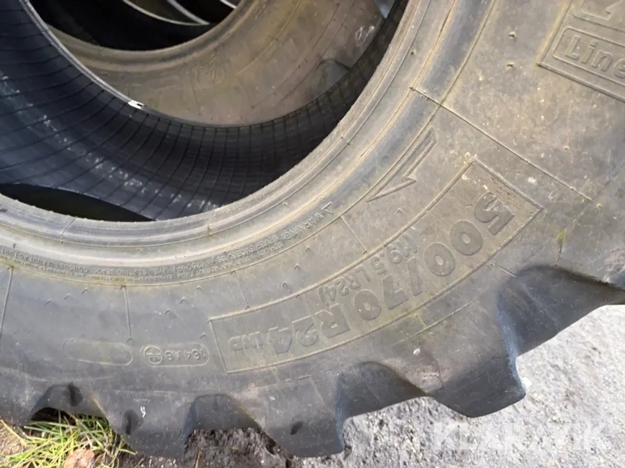Billede 5 - Landbrugsdæk Michelin 500/70R24 4 styk